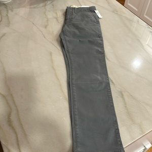 NWT Boys Gap Sz 12 Regular Gry Pants with Adjustable Waist.